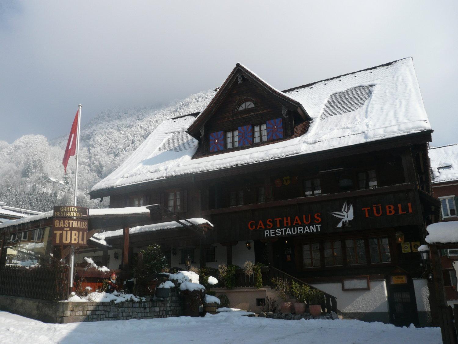 Gasthaus Tuebli Gersau Exterior foto